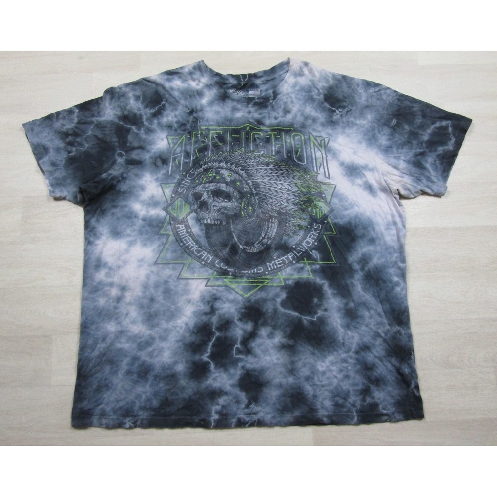 Affliction American Customs T-shirt Men's‎ (4XL ) Biker Core Native American USA